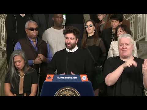 NYC City Hall Art Display