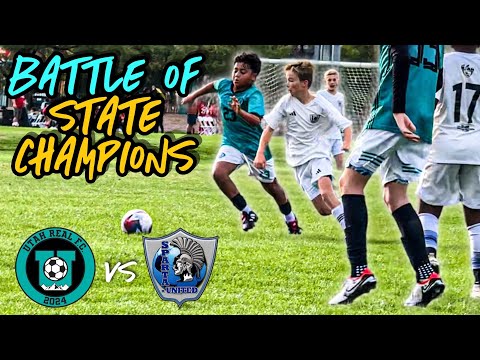 EPIC State Champ vs State Champ SEMIFINAL in Las Vegas! 🔥 U13 Utah Real vs Sparta United E64