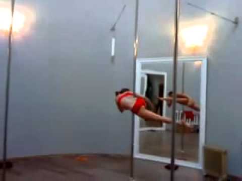 Reverse Elbow Fang & Neck Butterfly Variation - Pole Trick