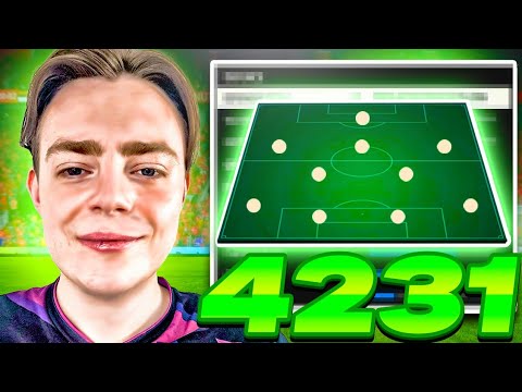 4231 = MORE WINS💯🔥 Best EAFC 24 Custom Tactics & Formation✅️