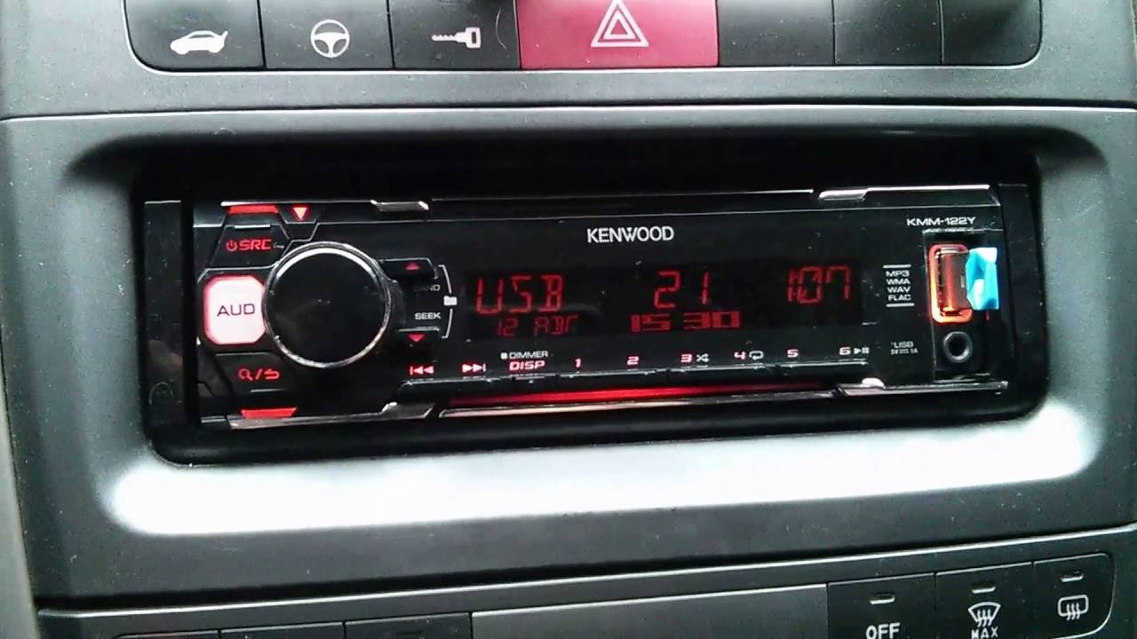 Автомагнитола kenwood kmm 122y инструкция