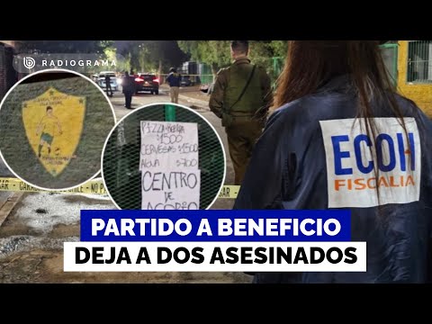 Partido a beneficio de damnificados deja dos asesinados en La Florida: uno recibió 27 disparos