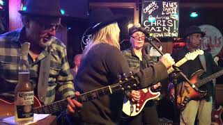 Chris Cane With Joey Delgado. Debbie Davies. Deb Ryder.Vocals. February 2018.