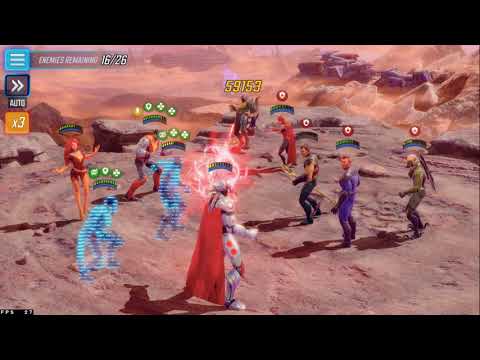 Dark Dimension 3 Timed Run Global 2 Day 12-13. Marvel Strike Force