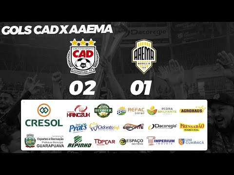 CAD 2X1 AAEMA MARIÓPOLIS - GOLS E HOMENAGEM AO CB RICIERI CHAGAS.