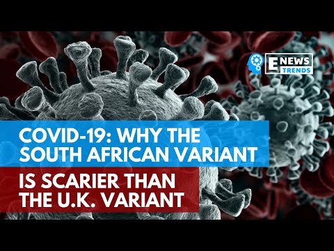 COVID-19:為什麼南非變種比英國變種更可怕？ (COVID-19: Why the South African Variant is Scarier than the UK Strain)