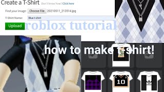 how to make t-shirts in roblox (mobile)