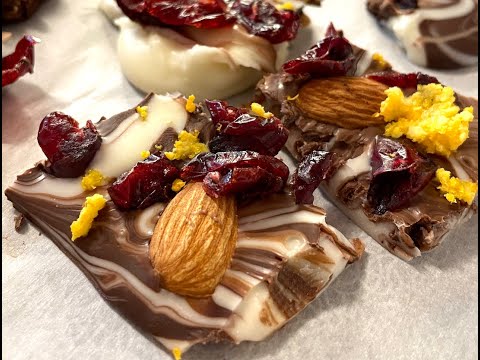 Chocolate Nut Fruit Bark with Janet