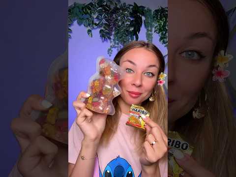 Huge haribo gummy bears pack or small 😜