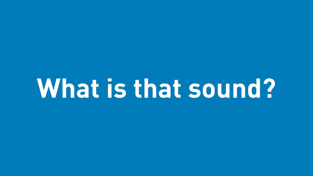 What is That Sound? Whooping Cough - YouTube
