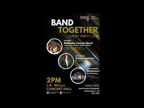 McMaster University Concert Band - 'Olympic Fanfare & Theme' (Williams/Curnow)