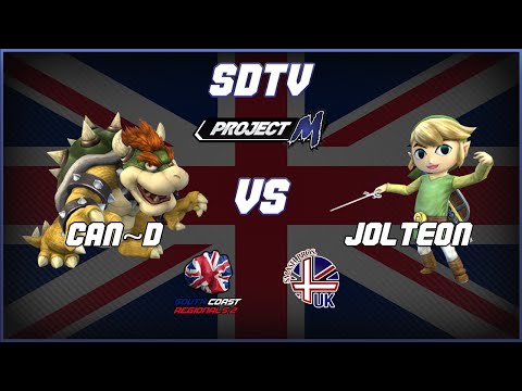 SCR2 - Project M - CanD (Bowser) vs Jolteon (T.Link) - Losers Semi's