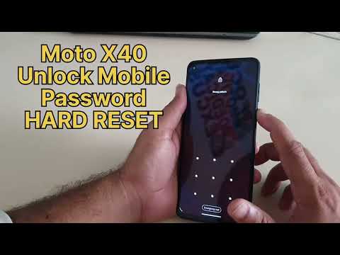 Moto X40 Password Remove Unlock Phone Hard Reset