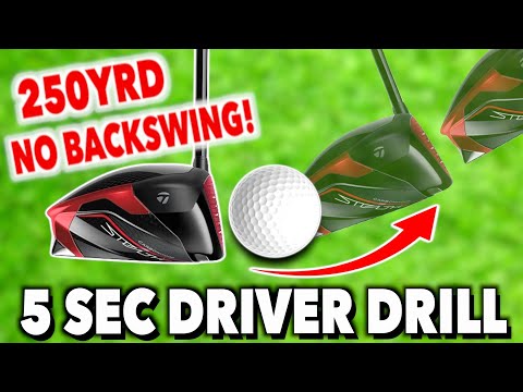 The SECRET to hitting DRIVER further with THIS incredible 5 second drill