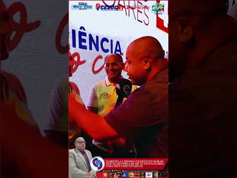 Maristela Cardoso e Jozenildo Morais destacam força de Dr. Gustavo Soares para deputado estadual