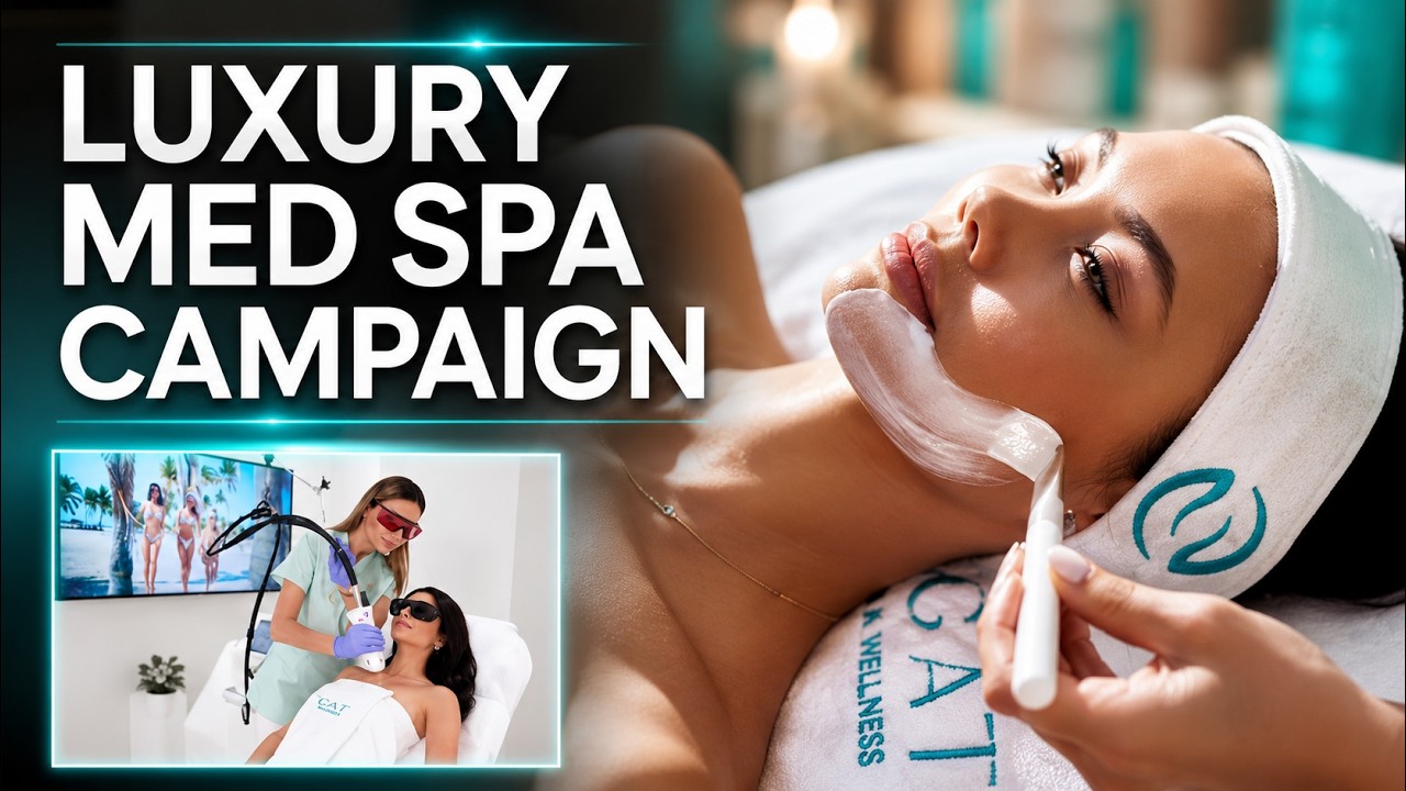 Luxury Medical Spa Lifestyle Campaign | One Photoshoot, Months of Content