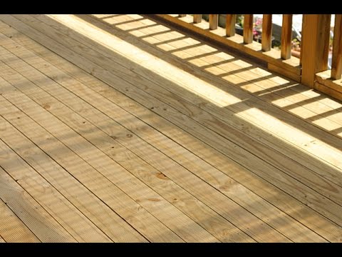 How to Clean a Treated Pine Deck
