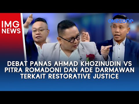 Debat Panas Ahmad Khozinudin vs Pitra Romadoni dan Ade Darmawan terkait Restorative Justice