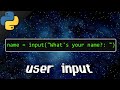 Python user input ⌨️
