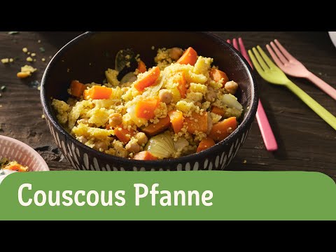 Couscous-Pfanne mit Feta & Gemüse 🍅 | REWE Deine Küche