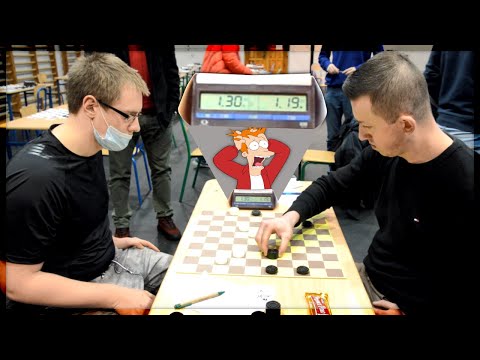 Czaaas! Szybciej, chłopaki! || FILIP KUCZEWSKI - MARCIN CHĘSIAK || Mistrzostwa LZS w warcabach 2020