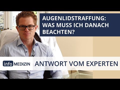 Nach der Lidstraffung: Worauf muss ich achten? | Expertenantwort von Dr. Kiermeir