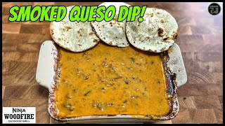 Ninja Woodfire Grill Smoked Queso Dip | You'll Love This!