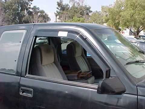 EGR In-Channel Window Visor Install - 1992-1999 Chevrolet Truck/SUV
