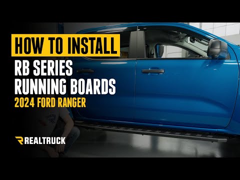 How to Install the RealTruck Go Rhino RB Series Running Boards on a 2024 Ford Ranger