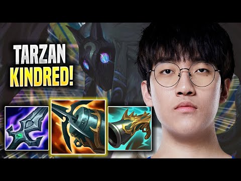 TARZAN LITERALLY GOD MODE WITH KINDRED! - LNG Tarzan Plays Kindred JUNGLE vs Lee Sin! | Season 2022