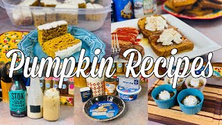 Pumpkin Recipe Ideas | October 2021 🎃