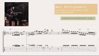 Falling in Love With Love - Wes Montgomery ( solo transcription )