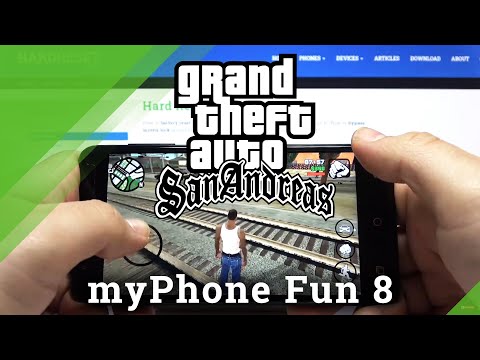 GTA San Andreas on myPhone Fun 8 – High Graphics Checkup