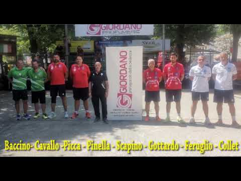 Bocce : Risultati - Fotografie 3° Selezione Campionati Italiani Coppie Maschile Cat. AA - Ovest