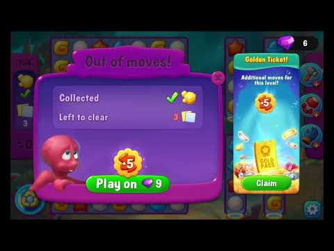 Fishdom  Gameplay #189   Level  734 - 736   Android Mobile Game