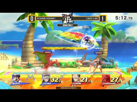 Ultra WBB #157 | [L] Vex Kasrani & Redeemer Z vs [L] Beast & Juice - Grand Finals - Super Smash Bros