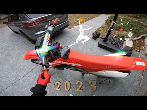 “23” NLE Choppa🔥🔥The Electric DirtBike; 25kw Honda CRF450R On 15/49; “New Year, New Me, It’s 2023”