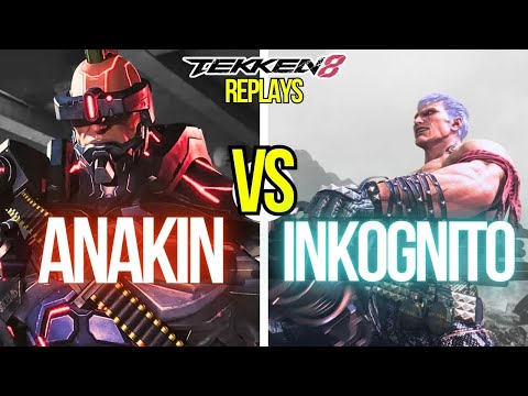 T8 Pro 🕹️ Anakin (#1 Jack 8) vs Inkognito (Bryan) 🕹️ Tekken 8 Replays