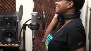 Still standing studio work with Shemeka Gibson 4-12-2013 with Akeem the super producer part 6