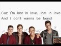 Big Time Rush - Lost In Love[Lyrics] Feat Jake Miller ( 24/Seven Album)