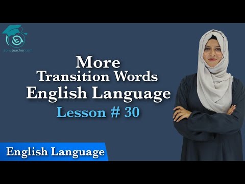 More Transition Words | English Language | English Spoken | Apna Teacher