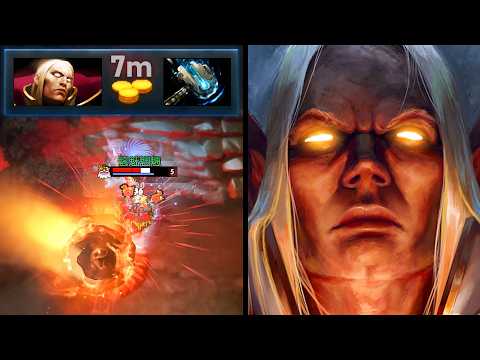 7-Min Meteor Hammer!! Invoker Epic 72K DMG Game vs Sniper Mid | Dota 2 Invoker