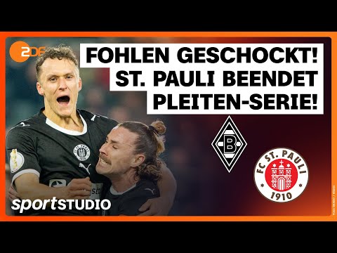 Borussia Mönchengladbach – FC St. Pauli | DFB-Pokal, Achtelfinale 2025/26 | sportstudio