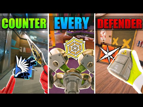How To Counter EVERY Defender In Rainbow Six Siege (2023)