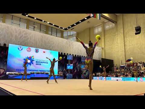 Russian Junior Group 5 Balls AA II CIS Games Minsk 2023