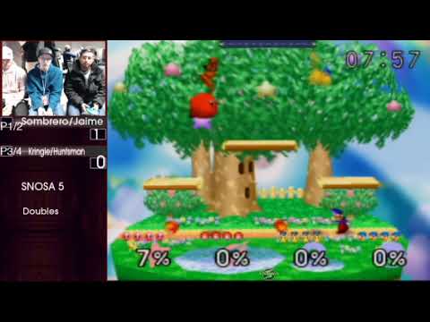 SNOSA 5 - Sombrero & JaimeHR Vs. KrisKringle & Huntsman - Super Smash Bros. Winners Bracket