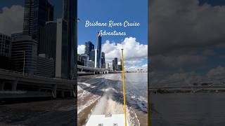 Brisbane river cruise adventures #southbank #brisbane #rivercruise #travel