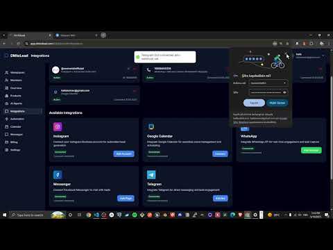 DMtoLead Automation: Creating and Integrating a Telegram Bot - From BotFather to Testing