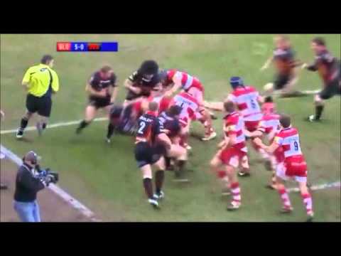 Gloucester vs Newport Gwent Dragons Anglo Welsh Semi Final [March 2011] Part 1