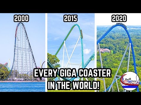 Every Giga Coaster in the World! (2024 Edition)